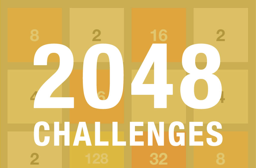 2048 updated with Challenge mode