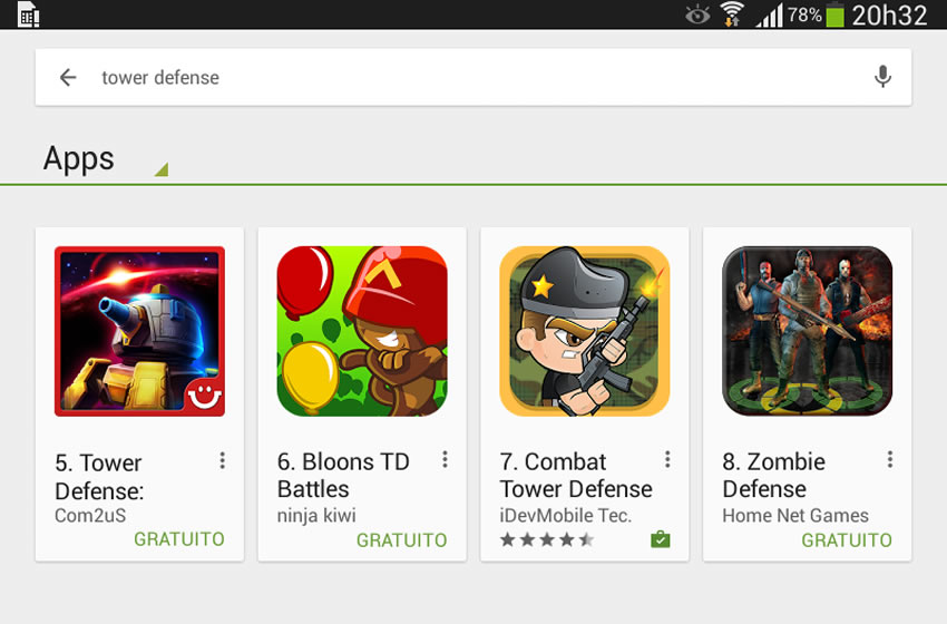 Combat Tower Defense is Rank #7 TD Game for Android