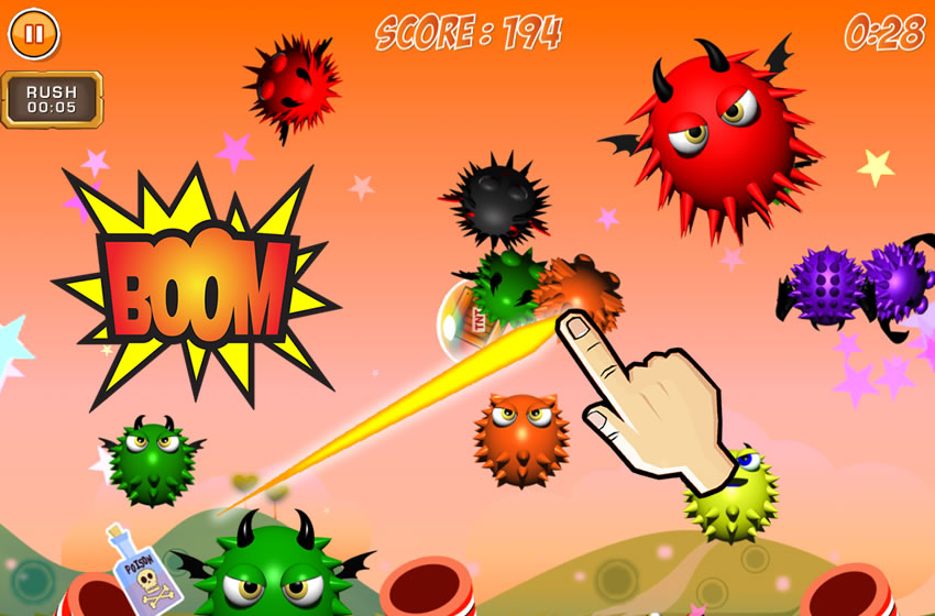 Monster Rush is available at App Store