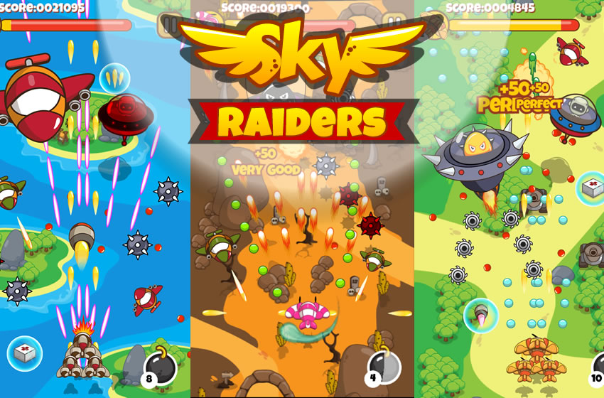 SKY RAIDERS – BATTLE WARS RELEASED FOR iOS